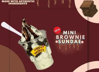 Mini Brownie Sundae