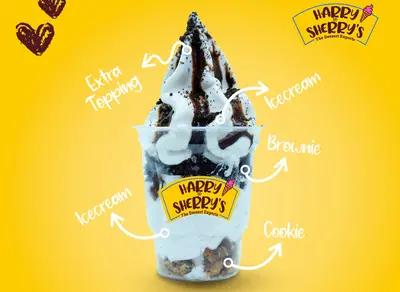 Triple Brownie Sundae Large