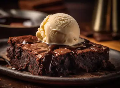 Double Blast Fudge Brownie